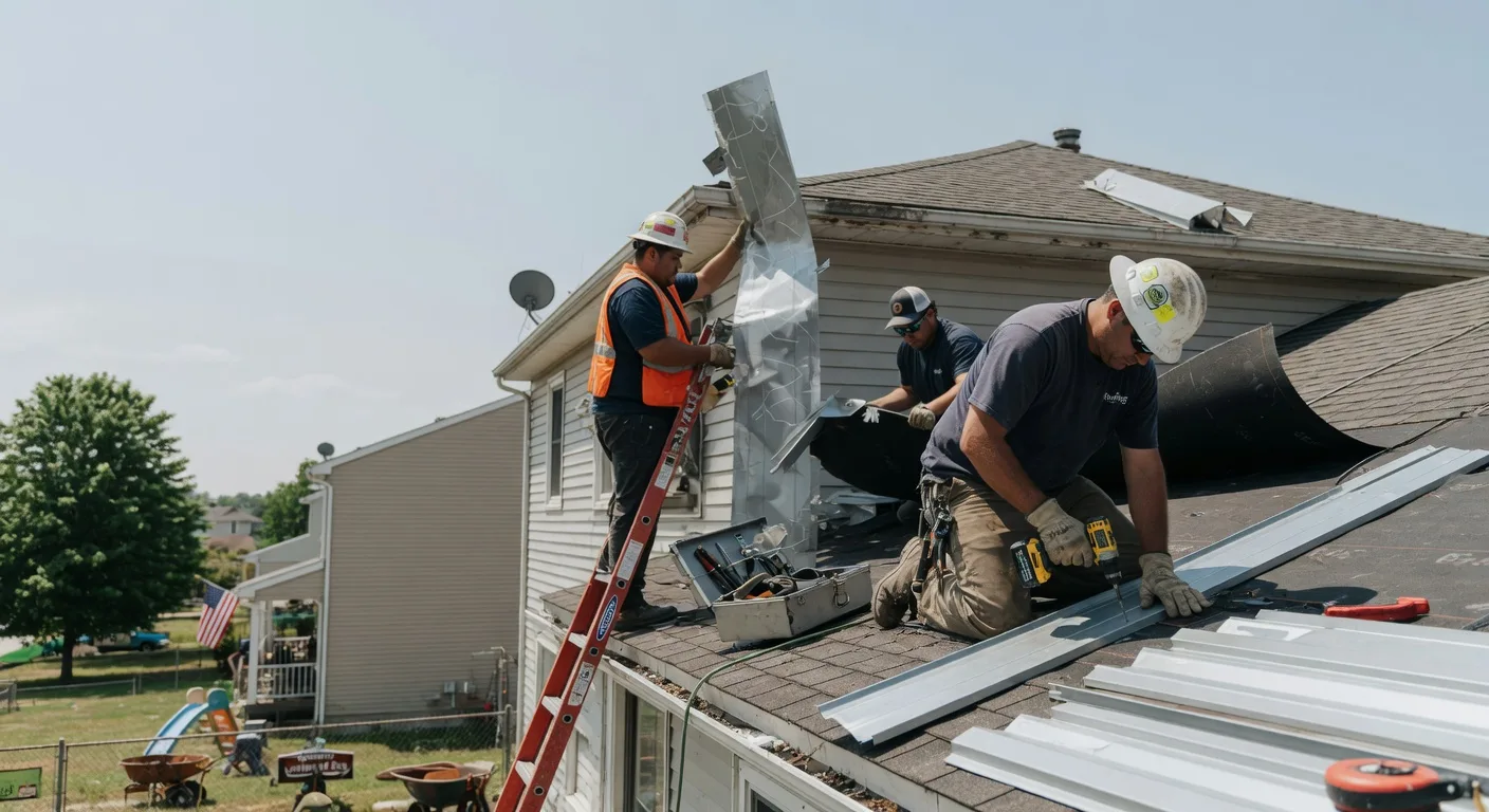 Metal Roof Repair in Turners Station, KY